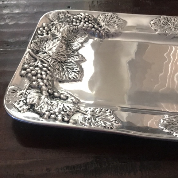 Gorgeous Vintage Grape Tray by Old Town Imports - Picture 3 of 11